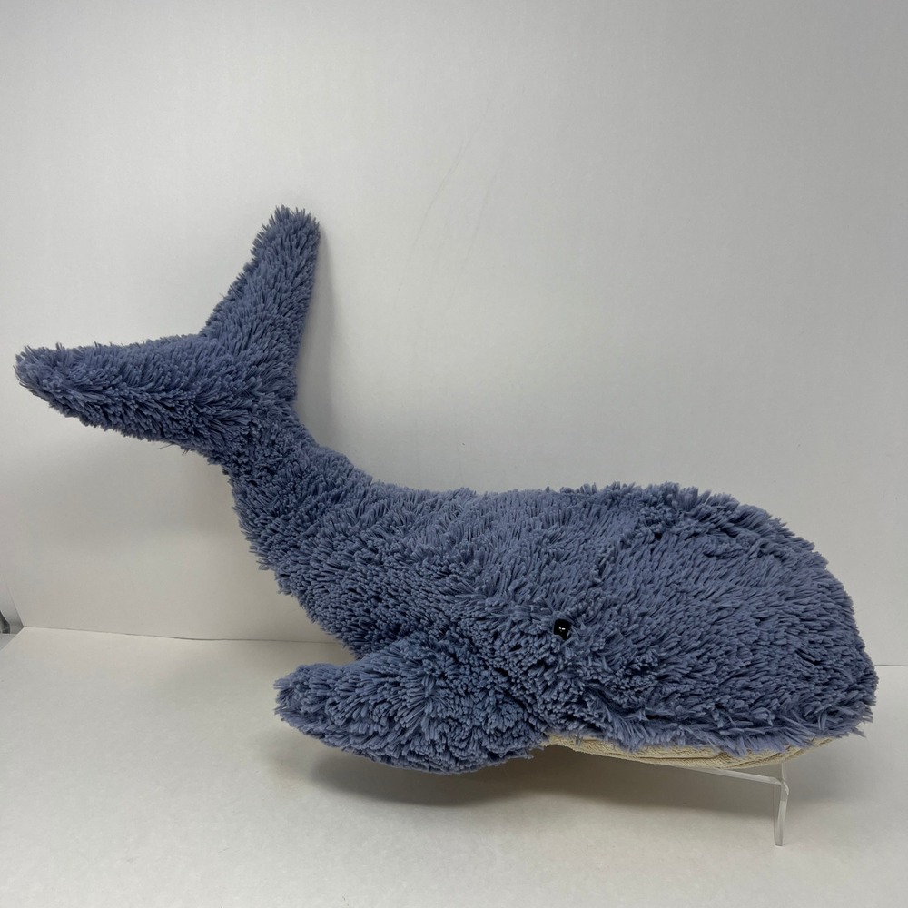 Jellycat Wilber Whale Plush Lg 17" Blue Retired 2015 Stuffed Animal JCINC2731SH - Picture 12 of 16